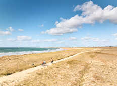 Las dunas salvajes de Gâvres, en Quiberon, un paraje natural excepcional en la bahía de Quiberon