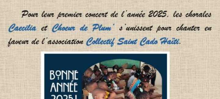 Concert des chorales "Caecilia" et "Choeur de Plum'"