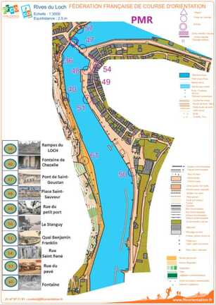 Parcours d'orientation accessible PMR